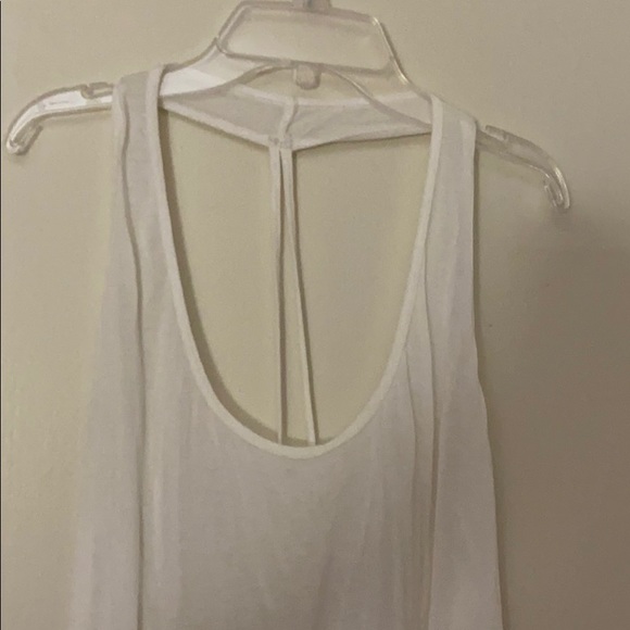 Bebe oversized white  tank top size: M/L - Picture 2 of 7